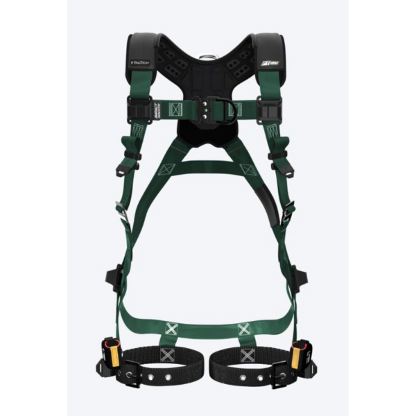 FallTech 1910-FD 2D Climbing Non-Belted Full Body Harness, Tongue