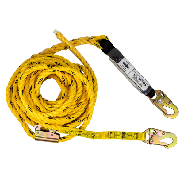 Safety & Fall Protection - Lifelines - Vertical Lifelines & Rope -  Industrial Ladder & Supply Co., Inc.