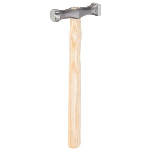 Picard 4802 Large Face Planishing Hammer with Hickory Handle, 500g