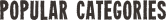 Popular Categories