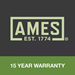 Ames, #2300 Aluminum Scoop w/ D-Handle  - 145-2300