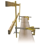 ACRO 12090 - Parapet Wall Guardrail System parapet wall guardrail system, parapet, guardrail, guard, rail, railguard, ACRO, 12090