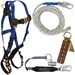 FallTech 8595A - Roofer's Kit w/ Hinged Reusable Anchor & Trailing Rope Adjuster - FALLTECH-8595A