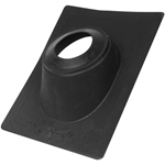 Oatey, #11911 Thermoplastic Base Roof Flashing 4 in. Oatey, 11911, Thermoplastic Base, No-Calk, Roof Flashing, 4 in.