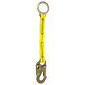 Guardian Fall Protection 01121 18" Non-Shock Absorbing Extension Lanyard with Snap Hook End
