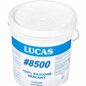 R.M. Lucas 8500 - Oxime White Natural Cure Silicone Sealant 1G