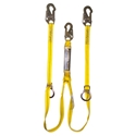Guardian Fall Protection 01291 Adjustable 6Ft. Double Leg, Tie-Back Lanyard