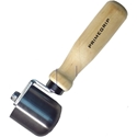 Primeline Tools - 72-034 - 2 in. x 2 in. Steel Seam Roller, Single Fork, Radius Edge