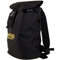 Guardian Fall Protection 00768 Ultra Sack Canvas Duffel Backpack (Small, Black)