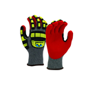 Pyramex GL609C Nitrile Sandy A6 Cut Resistant Dipped Gloves