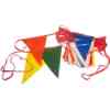 Multi-Colored Perimeter Warning Flags 