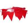 Red Perimeter Warning Flags 