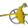 Short Arm, Ladder Mounted Hoist Wheel Convert any ladder to a hoist 