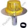 Portals Plus Aluminum Reroof Drain w/Rubber Seal 