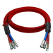 Amped Equipment - 10' PJR Heated Hose 3/8" ID - Insulated Hose - A+B w/ Air Line 