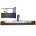 Black Neoprene 1/8" Notched Squeegee - 
