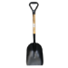 steel scoop with D-handle
