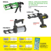 Albion B26T400 400 Series B-Line Manual Multi-Component Cartridge Gun (1:1, 2:1) - 321-B26T400