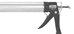 ALBION, #DL-45-T15 20oz Special Deluxe Manual Sausage Gun w/ Cone Nozzles & Polyfinger Piston - 321-DL-45-T15