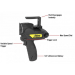 Albion E12Q 1 Quart Cordless Cartridge Gun - 12V Swivel-Carriage Applicator