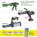 Albion E18T600 Cordless Multi-Component Cartridge Gun - 600 Series, 1:1 & 2:1
