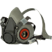 3M 6200 Half Face Respirator - Reusable Medium Size for Gas, Vapor, & Particulate Protection