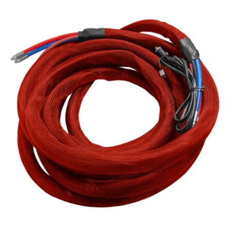 Amped Equipment - 50' PJR Heated Hose Extension - 3-Bundle, A+B w/ Air Line