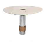 Portals Plus 66634 - 6” ReRoof Aluminum Drain Insert w/ Tape Seal Portals Plus, POR-66634, 6? Aluminum Insert Drain, Tape Seal, Roof Drain Insert, Aluminum ReRoof Drain Insert, Retrofit roof drain, spun aluminum flange, expanding foam sealing tape
