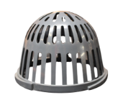 8 in. Cast Aluminum Strainer C1-1890, Marathon 8-inch cast aluminum strainer, aluminum dome strainer, roof drain cover, 8? roof strainer, cast aluminum dome