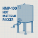 A & A Melters HMP-100 Hot Material Packer - 100 Gallon Crane-Lift Insulated Carrier