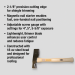 AJC 003-WSG Magnetic Wood Shingling Hatchet - 2-1/8" Blade with Adjustable Screw Guage