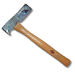 AJC 005-MH Magnetic Roofing Hammer - 17 oz. w/ Built-In Utility Blade & Sliding Gauge - 114-005-MH