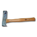 AJC 005-MH Magnetic Roofing Hammer - 17 oz. w/ Built-In Utility Blade & Sliding Gauge - 114-005-MH