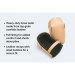 AJC 036-313 Heavy Duty Leather Knee Pads - Top Grain Cowhide w/ Felt Lining & Leather Straps
