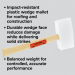 AJC 078-PWM Plastic Wedge Mallet - Impact-Resistant Mallet for Roofing. Siding & Construction