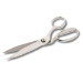 AJC 091-S10 Bent Roofing Shear - 10" Heavy-Duty Chrome Finished Roofing Cutter - 369-091-S10