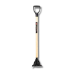 AJC 117-SGS Heavy-Duty Shingle Remover - Shing-Go Roofing Shovel w/ Serrated Steel Blade & Wood Handle - 153-1010