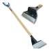 AJC 117-SGS Heavy-Duty Shingle Remover - Shing-Go Roofing Shovel w/ Serrated Steel Blade & Wood Handle - 153-1010