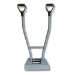 AJC 118-DD Double Dipper Shingle Remover - 20" Serrated Blade, Dual Handles, Poly D-Grips - 160-DDSR