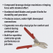 AJC 166-DSC Downspout Crimper - Durable Tool for Fast, Water-Tight Connections