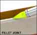 Albion 1135-3 Yellow Square Bead Nozzle (25 Pack)