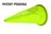 Albion 1135-3 Yellow Square Bead Nozzle (25 Pack)