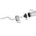 Albion 32-112 - 12" Bendable Aluminum Nozzle 3/8" ID Threaded Base