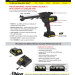 Albion 846-1E Core Cordless Cartridge Gun - 10 oz Applicator