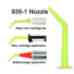  Albion 935-1 Angle Shot Green Plastic Nozzle for 1/10 Gallon Cartridge (25 Pack)