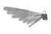 Albion 958-G01 7pc Streamline Caulk Spatula Set