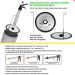 Albion 504-G Slip-on Follow Plate for Pail/Bucket, Taper (No Threading)
