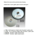 Albion 504-G Threaded Follow Plate for Pail/Bucket