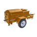 All Seasons Equipment 101004 Towable 150 Gal. Patch Kettle - ASE-101004