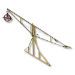 All Seasons Equipment 102004 - 300 lb Hand Swing Hoist - ASE-102004